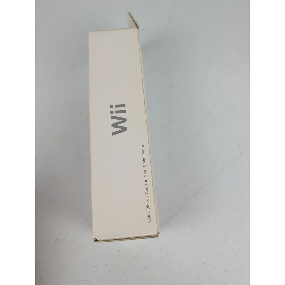 Nintendo Wii Black Nunchuk - Brand New Sealed OEM